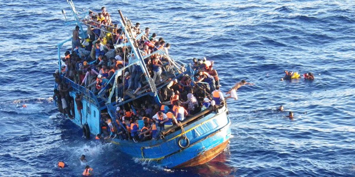migrants boat capsized